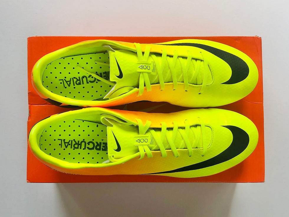 Miniatura: Nike Mercurial Vapor IX Volt / Black / Bright Citrus FG