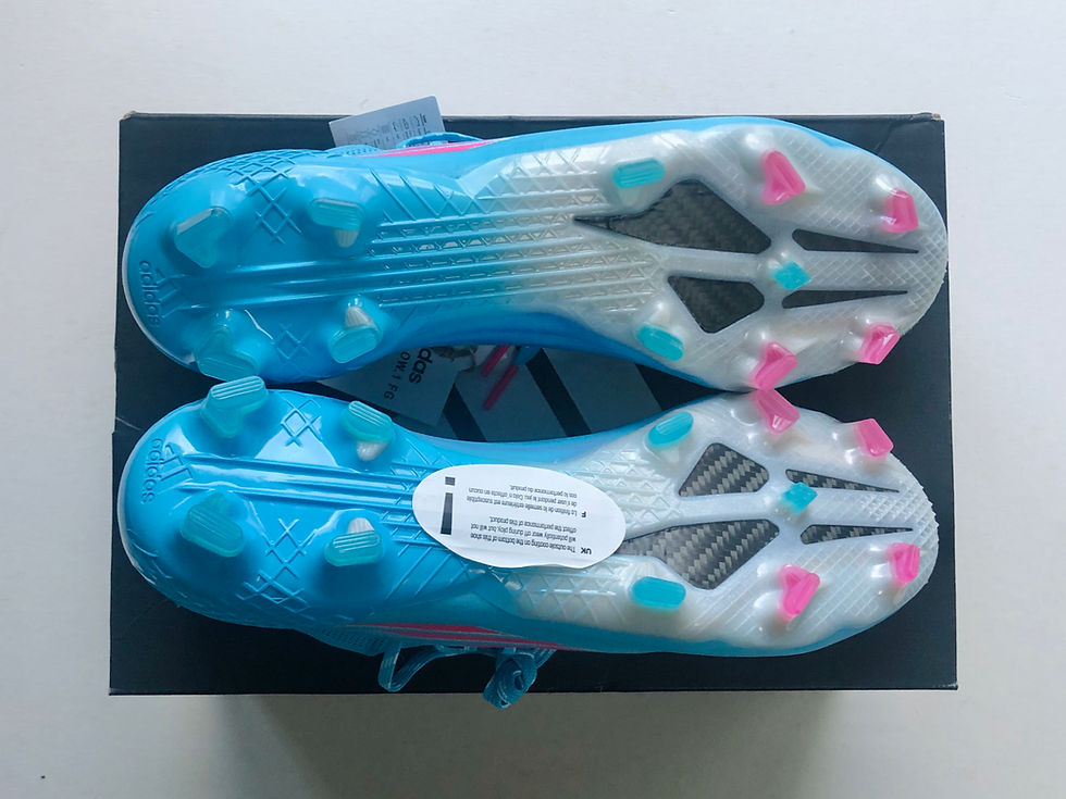 Thumbnail: adidas X Speedflow .1 FG Sapphire Edge - Sky Rush / Shock Pink / Footwear White