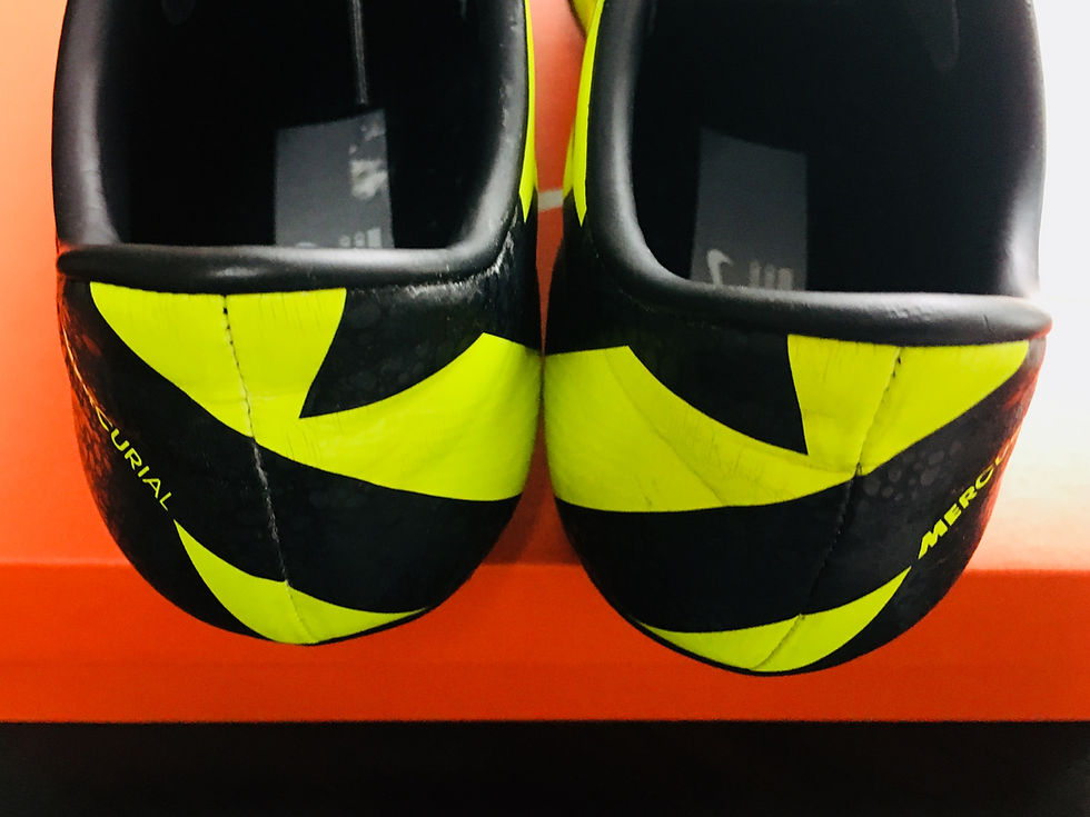 Thumbnail: Nike Mercurial Superfly III FG Safari Black Shadow / Volt- Size UK 9
