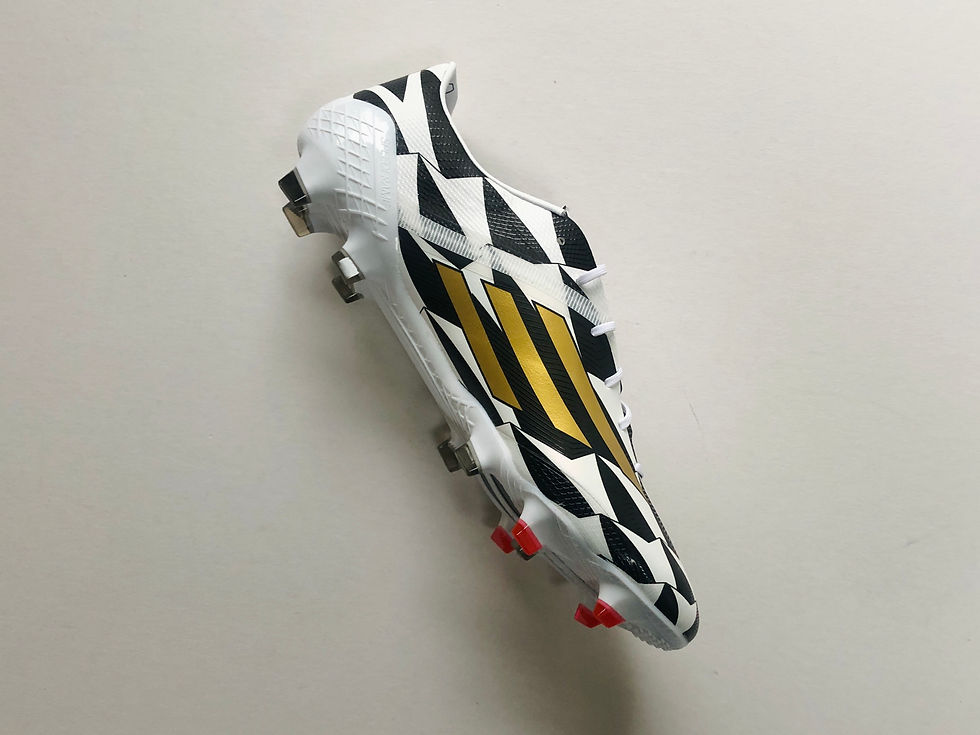 Miniatura: adidas F50 Adizero IV Battle Pack Remake - White / Black / Gold FG
