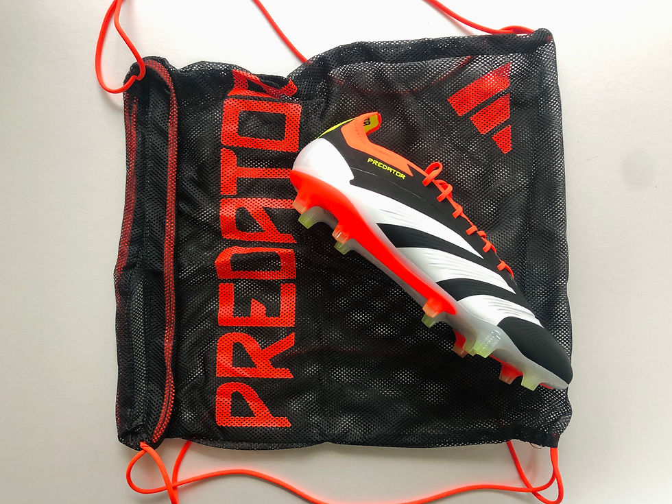 Thumbnail: adidas Predator Elite Laced FG - Core Black / White / Solar Red