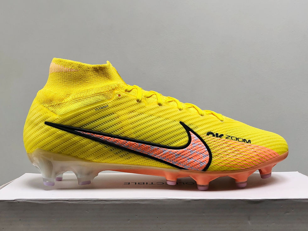 Miniaturbild: Nike Air Zoom Mercurial Superfly Elite 9 Lucent Pack - Yellow / Sunset AG