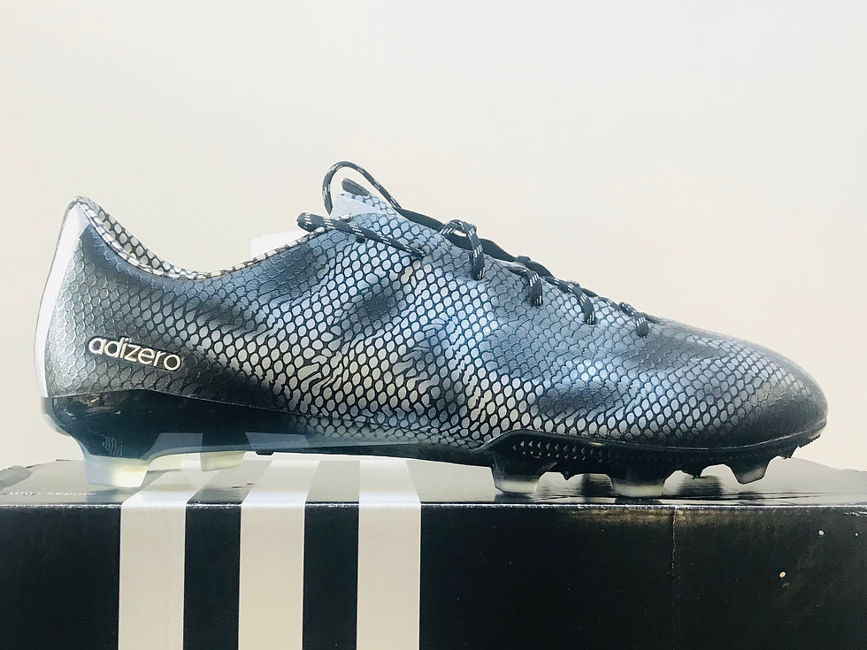 Miniatyrbild: adidas F50 Adizero Synthetic FG Core Black / Silver Metallic