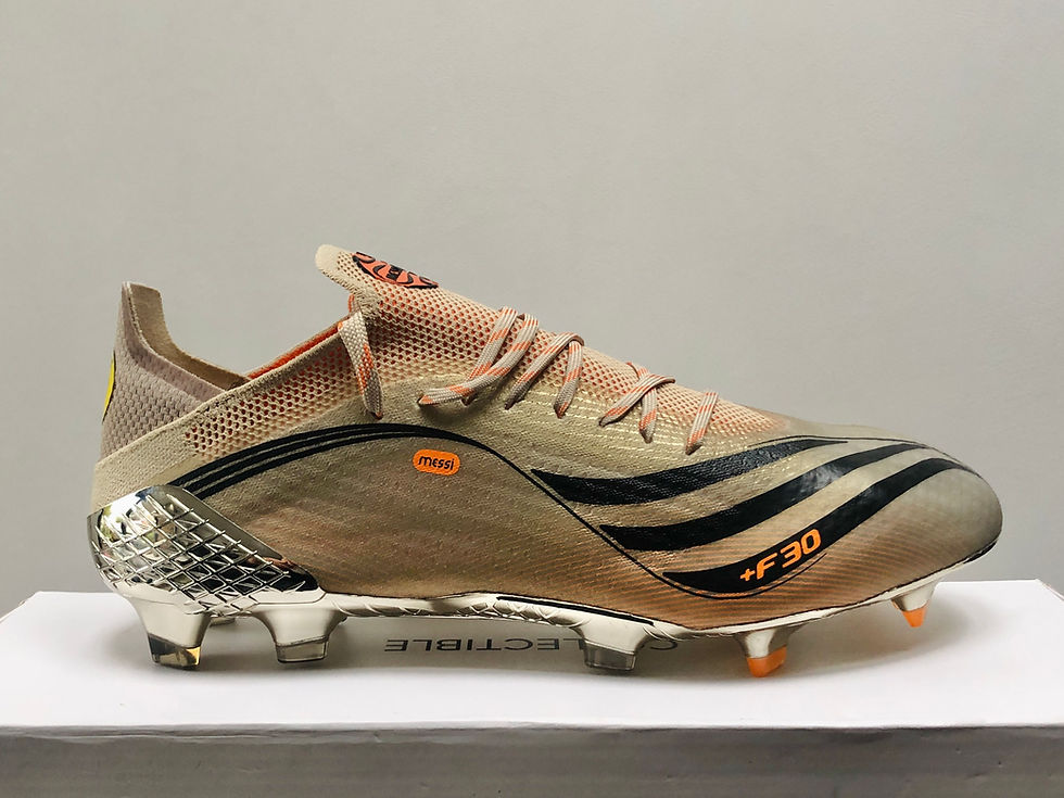 Miniaturebillede: adidas X Speedflow.1 Messi "El Retorno" - Tech / Core Black / Intense Orange FG