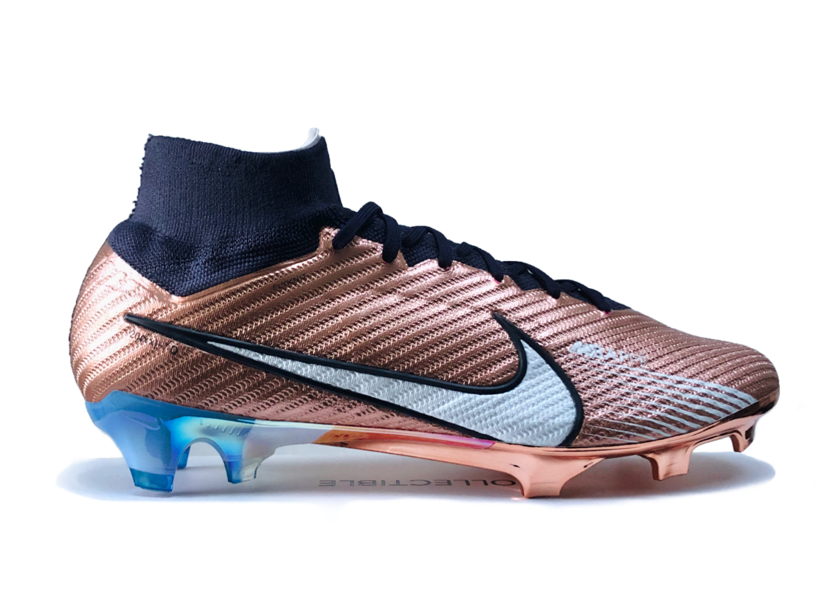 Nike Air Zoom Mercurial Superfly 9 Elite KM FG Mbappé - Metallic Copper |  Bootsfinder