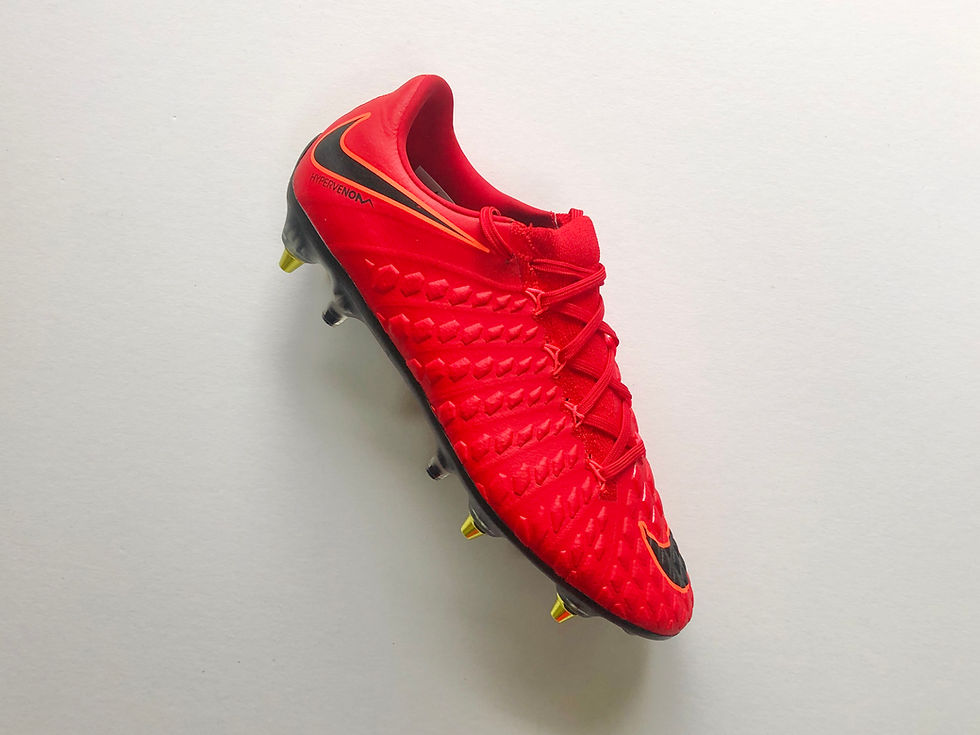 Miniaturbild: Nike Hypervenom Phantom III Play Fire Pack - University Red / Black SG AC