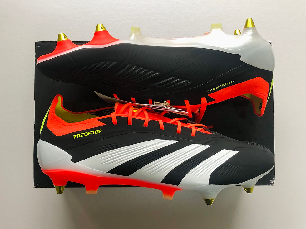 Miniaturebillede: adidas Predator Elite Laced SG - Core Black / White / Solar Red