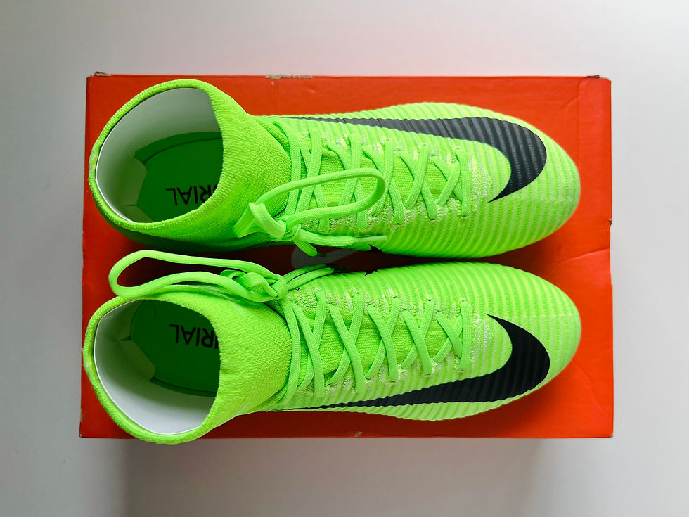 Miniatyrbilde: Nike Mercurial Superfly V Radiation Flare - Electric Green / Black FG