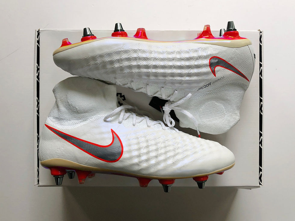 Miniatyrbilde: Nike Magista Obra II Just Do It World Cup White / Crimson / Cool Grey SG-Pro