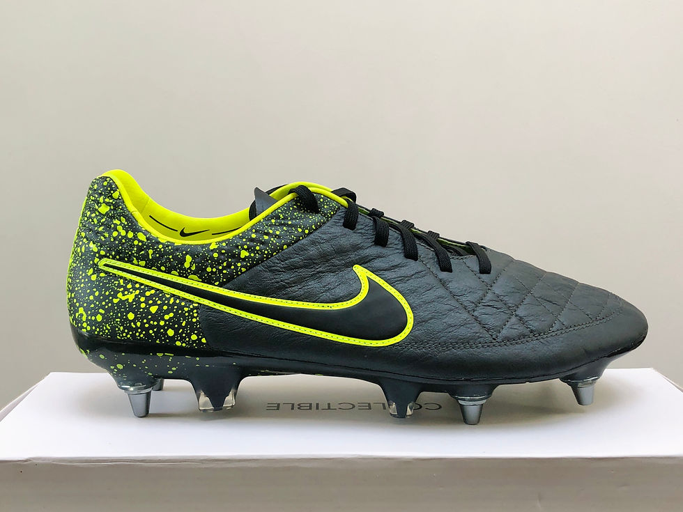 Miniatyrbilde: Nike Tiempo Legend V "Electro Flare Pack" - Anthracite / Black / Volt SG Pro
