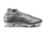 Nike Zoom Mercurial Superfly 9 Elite XXV SE FG - Metallic Silver / Black