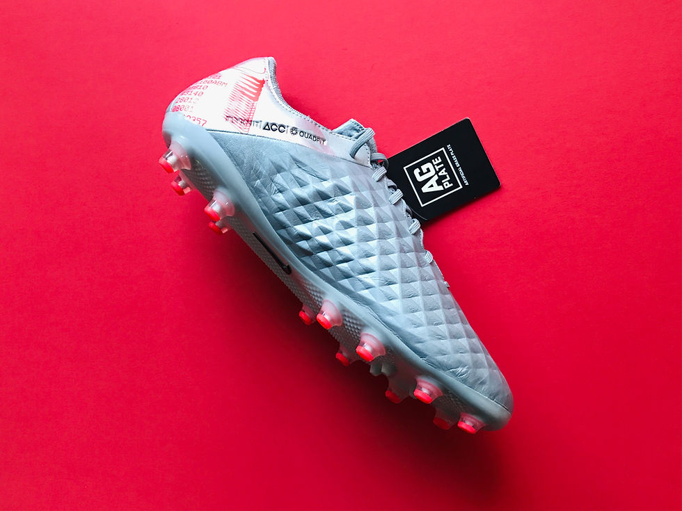 Miniatura: Nike Tiempo Legend 8 Elite AG-PRO Neighbourhood Metallic Bomber Grey / Black