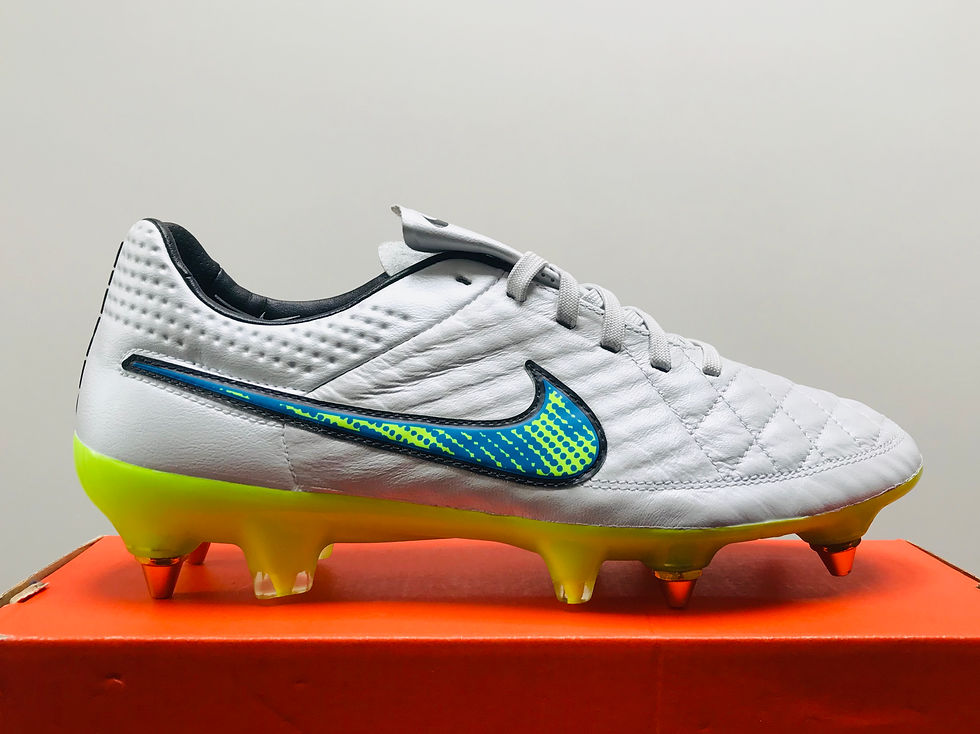 Miniatura: Nike Tiempo Legend V SG-PRO White/Volt/Soar/Black Various Sizes
