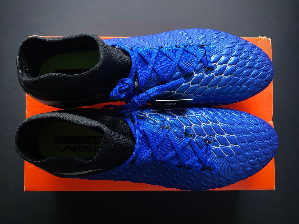 Miniatura: Nike Hypervenom Phantom 3 Elite DF SG - Racer Blue / Metallic Silver