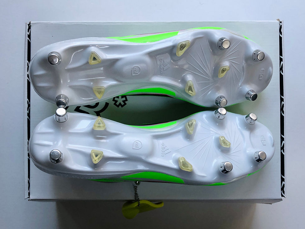 Miniaturebillede: adidas Adizero F50 SG Core White / Solar Green / Rich Blue Supernatural
