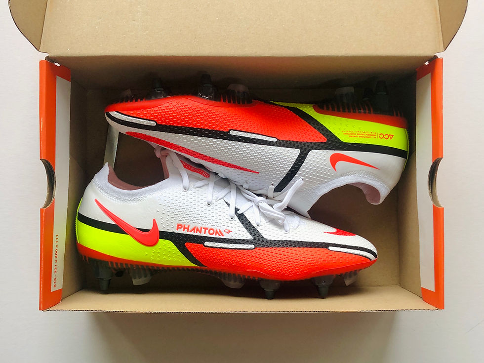 Miniaturbild: Nike Phantom GT 2 Elite SG Motivation Pack - White / Bright Crimson / Volt