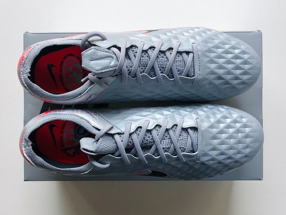 Miniature : Nike Tiempo Legend 8 Elite SG Pro Neighbourhood Metallic Bomber Grey / Black