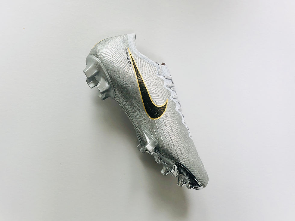 Miniaturebillede: Nike Mercurial Vapor 12 SE Elite Golden Touch - Pure Platinum / Black FG
