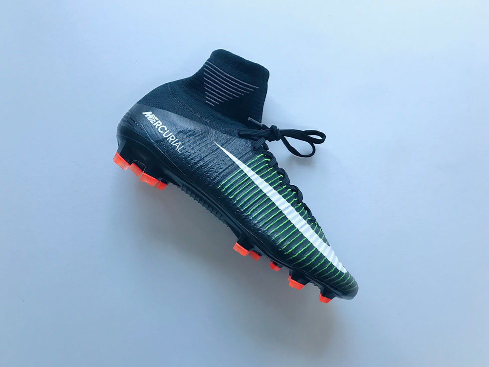 Miniaturebillede: Nike Mercurial Superfly V FG Dark Lightning Pack Black / White / Electric Green