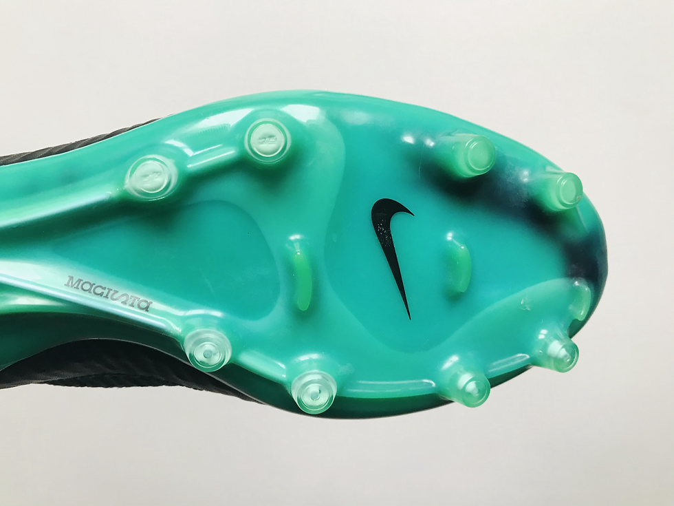 Miniatura: Nike Magista Obra FG Tech Craft Leather Black / Turquoise Blue