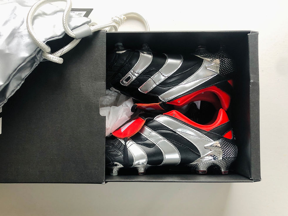 Miniaturebillede: adidas Predator Accelerator X Pro:Direct 25th Anniversary - FG Black / Silver