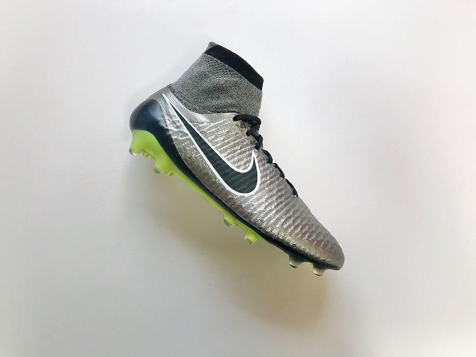 Miniatyrbilde: Nike Magista Obra I "Liquid Chrome Pack" Metallic Pewter / Black / White FG