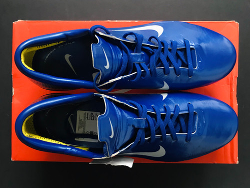 Nike Mercurial Vapor MV III Deep Royal Blue Silver SG Bootsfinder