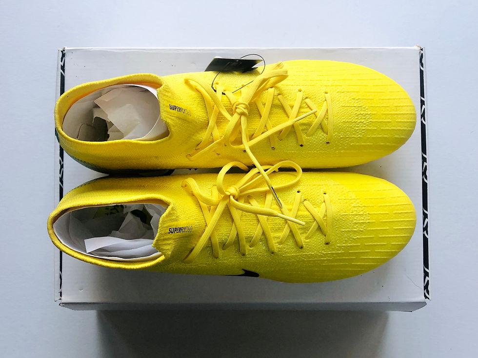 Miniatyrbild: NIKEiD Mercurial Superfly 360 Heritage 2006 -Samba Yellow / Green / Black FG