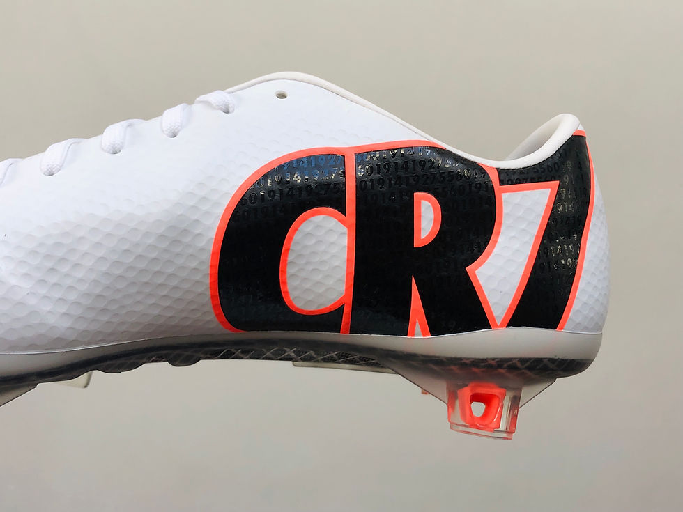 Thumbnail: Nike Mercurial Vapor IX CR SE FG - White / Bright Mango / Black
