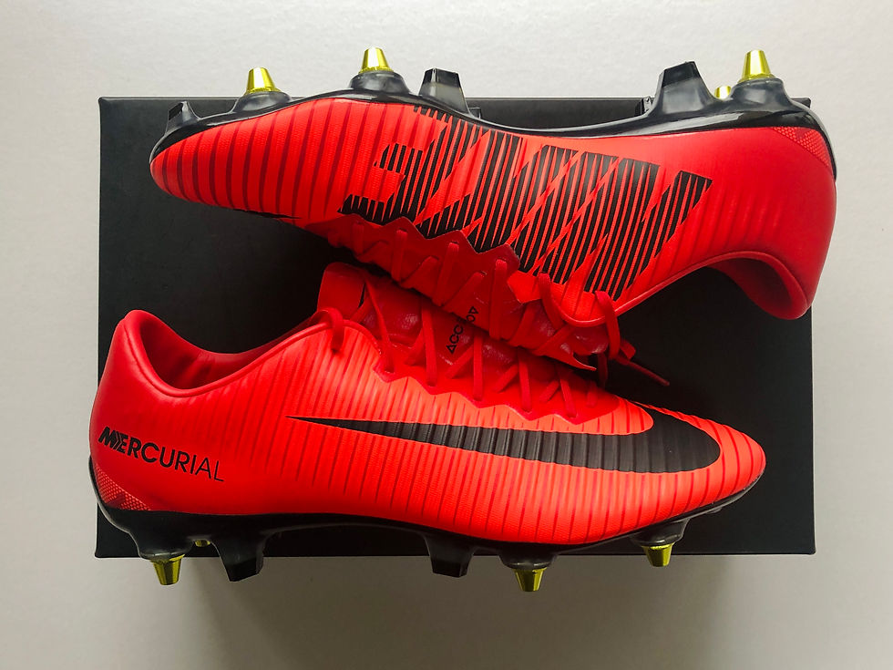 Miniatura: Nike Mercurial Vapor XI SG AC Play Fire - Light University Red / Black