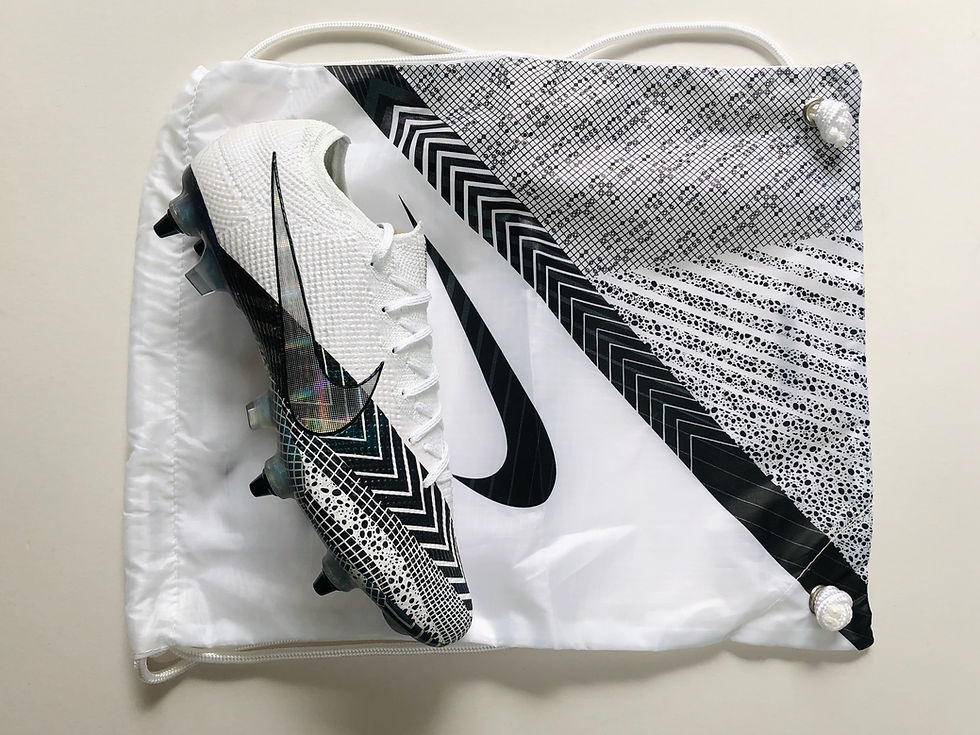Thumbnail: Nike Mercurial Vapor XIII MDS003 - White / White / Black SG AC