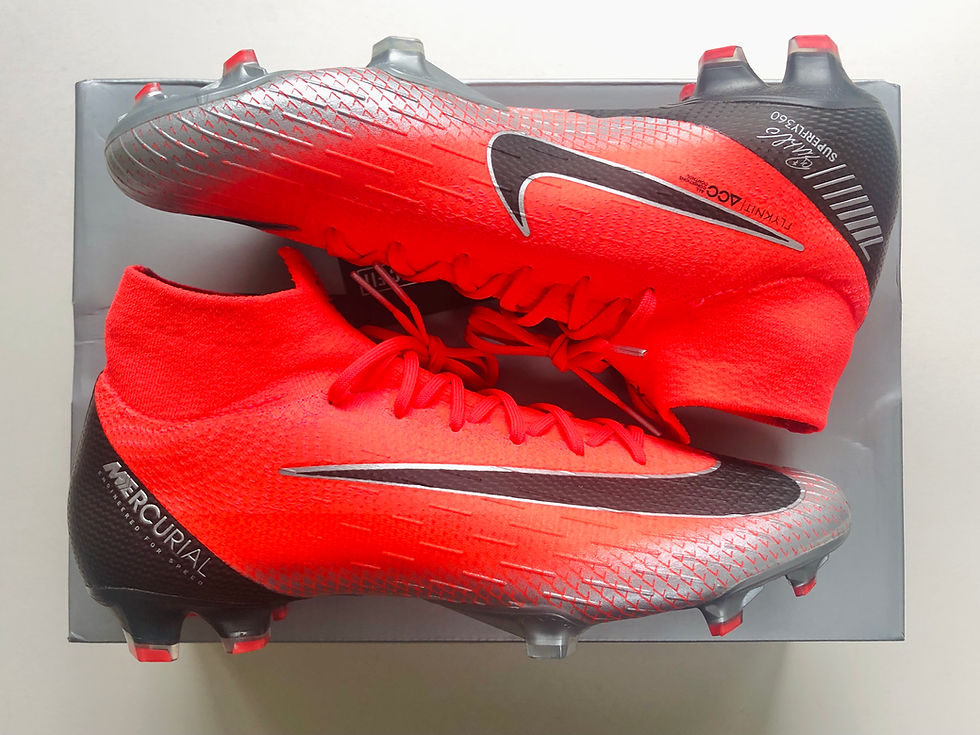 Miniatura: Nike Mercurial Superfly VI CR7 Final Chapter 7 - Bright Crimson / Chrome FG
