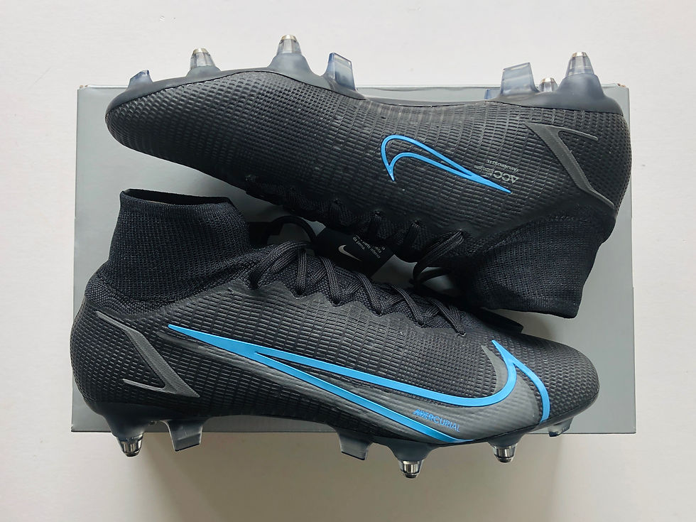Miniatura: Nike Mercurial Superfly 8 Elite SG Pro Renew Pack Black / Iron Grey / University