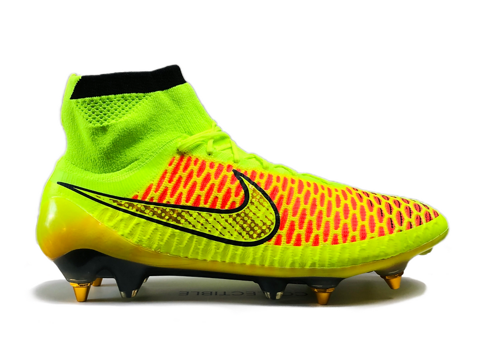 Nike Magista Obra World Cup Volt / Metallic Gold Coin / Black FG Launch Edition