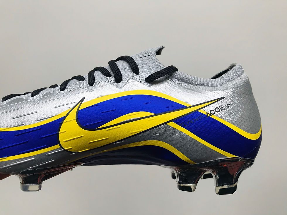 Miniatyrbild: Nike iD Mercurial Vapor 360 Heritage 1998 R9 Blue / Silver / Yellow FG