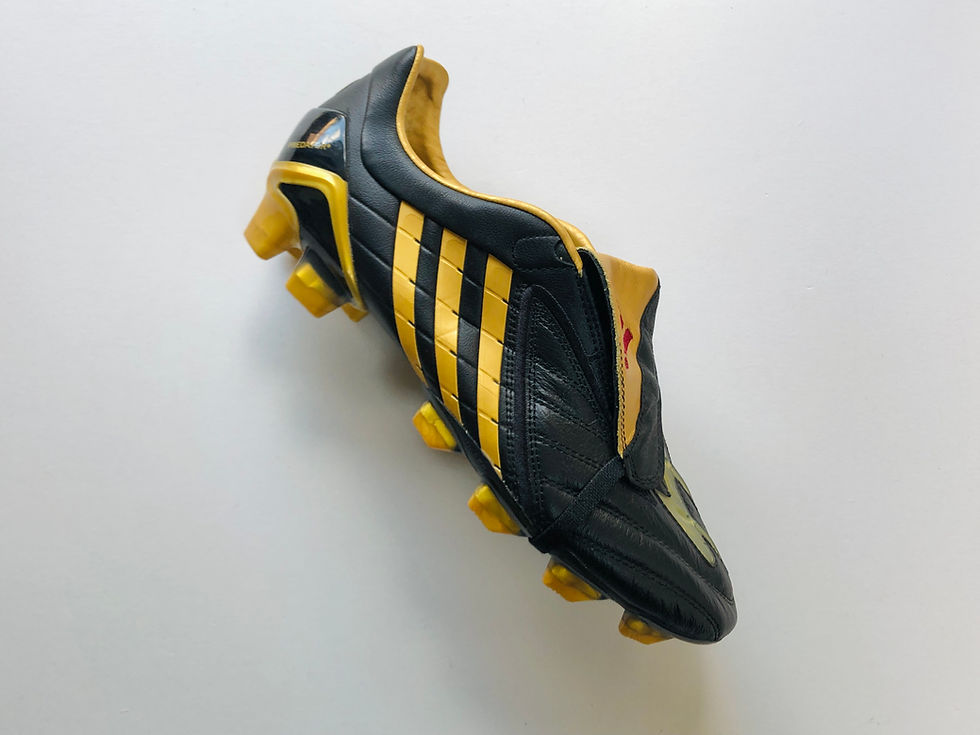 Miniaturbild: Adidas Predator PowerSwerve Rome XTRX FG Black / Gold Metallic / Cardinal
