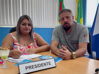 Presidente da Câmara de Cachoeirinha Jussara Caçapava em entrevista ao Jornal da Cidade