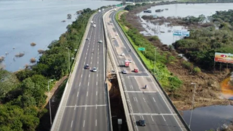 Nível do Rio Gravataí Começa a Baixar, Mas Segue Acima da Cota de Inundação