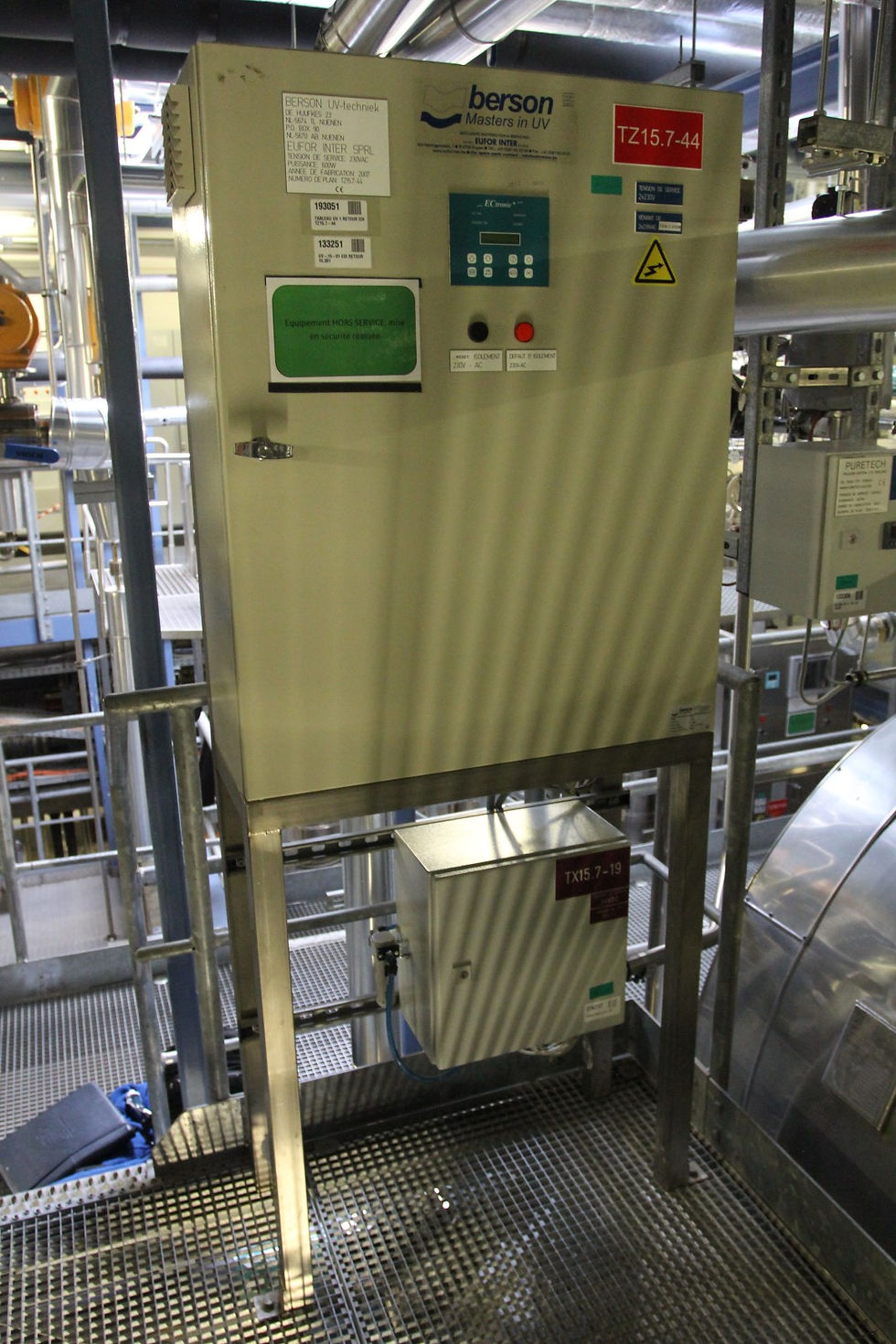 Miniature : Pure Steam Generator Storage Tank - 3C - 8045