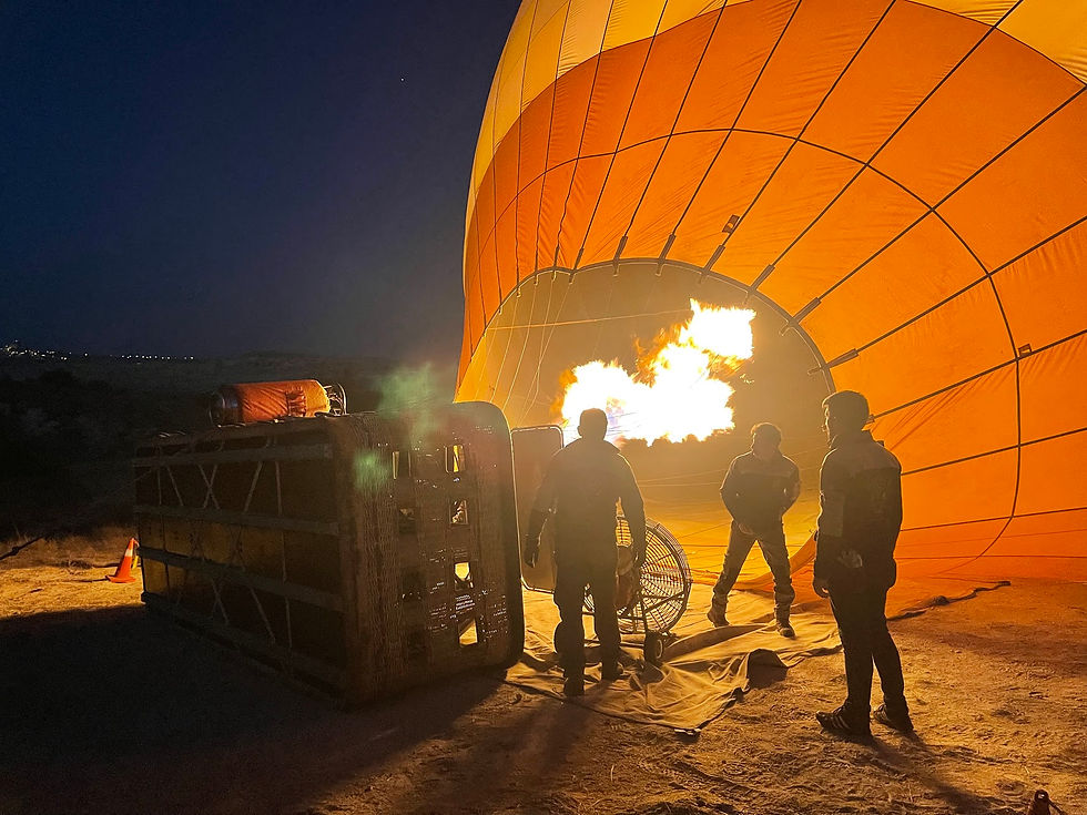 Hot air balloon rides