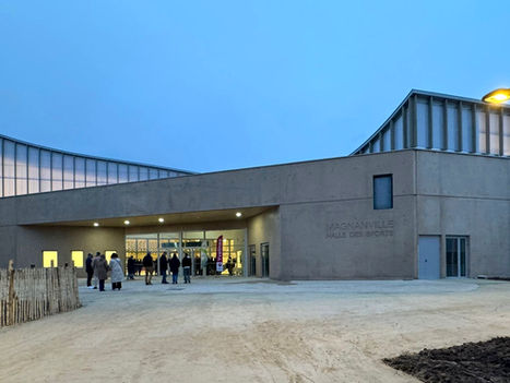 Inauguration de la Halle des sports de Magnanville (78)