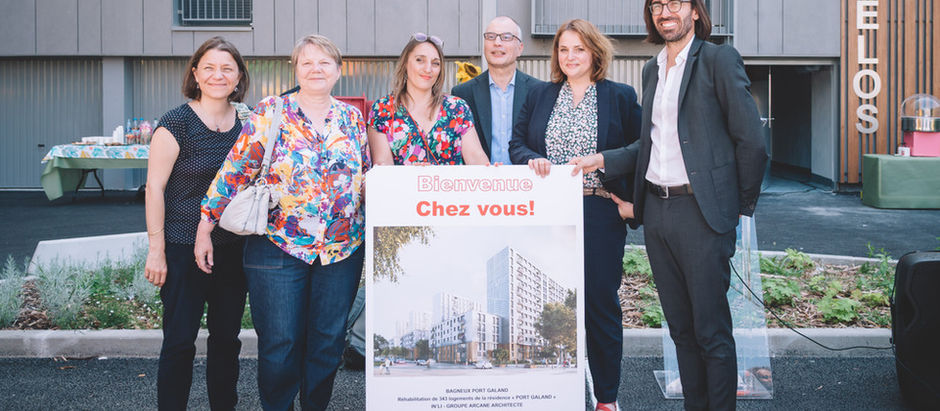 Inauguration de la résidence Port Galand à Bagneux (92) pour le compte de In’li