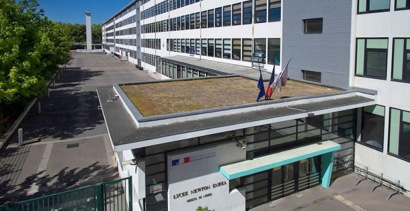 Accord-cadre Île-de-France Construction Durable : lycée Isaac Newton à Clichy-la-Garenne (92)