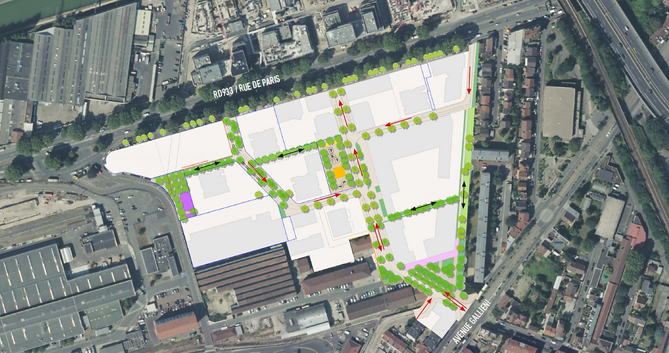 Immeuble de bureaux à Clamart