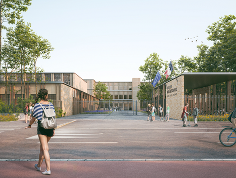 Rénovation et extension du collège René Descartes à Tremblay-en-France (93) pour le compte du CD93