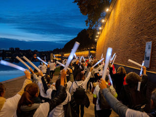Nous avons participé à La Course des Lumières 2025