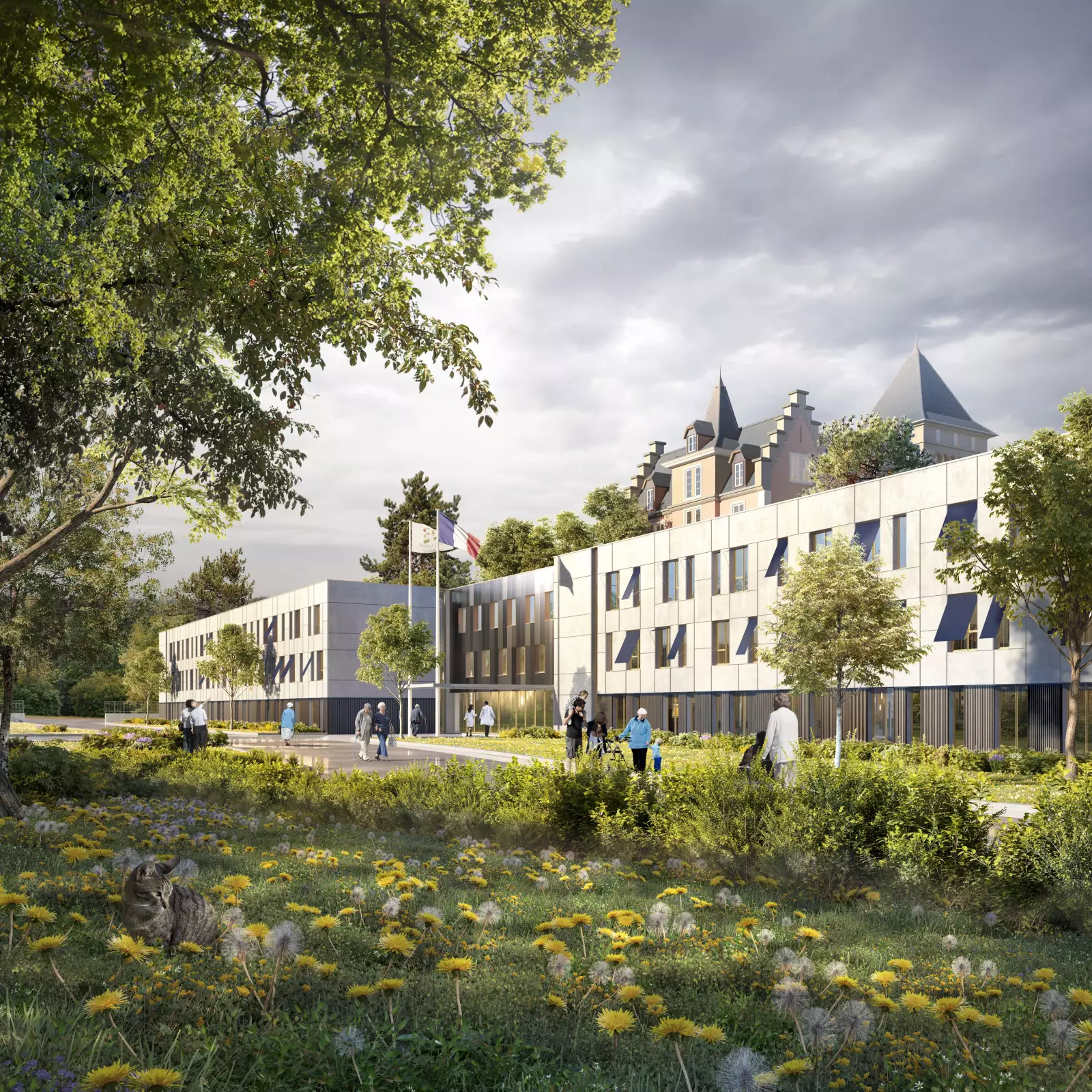 Immeuble de bureaux à Clamart