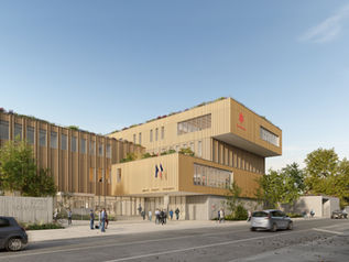 Projet lauréat : Construction d’un lycée neuf pour le compte d’IDF Construction Durable à Romainville (93)