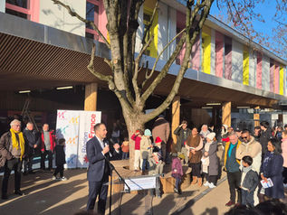Inauguration du groupe scolaire Guy Môquet-Honoré d'Estienne d'Orves à Montreuil (93)