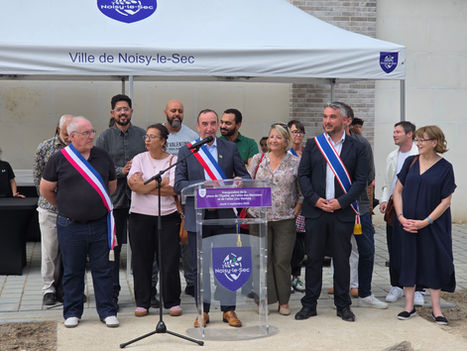 Inauguration des nouveaux espaces publics au sein de la ZAC du Quartier durable de la Plaine de l’Ourcq à Noisy-le-Sec (93), pour le compte de Séquano Aménagement